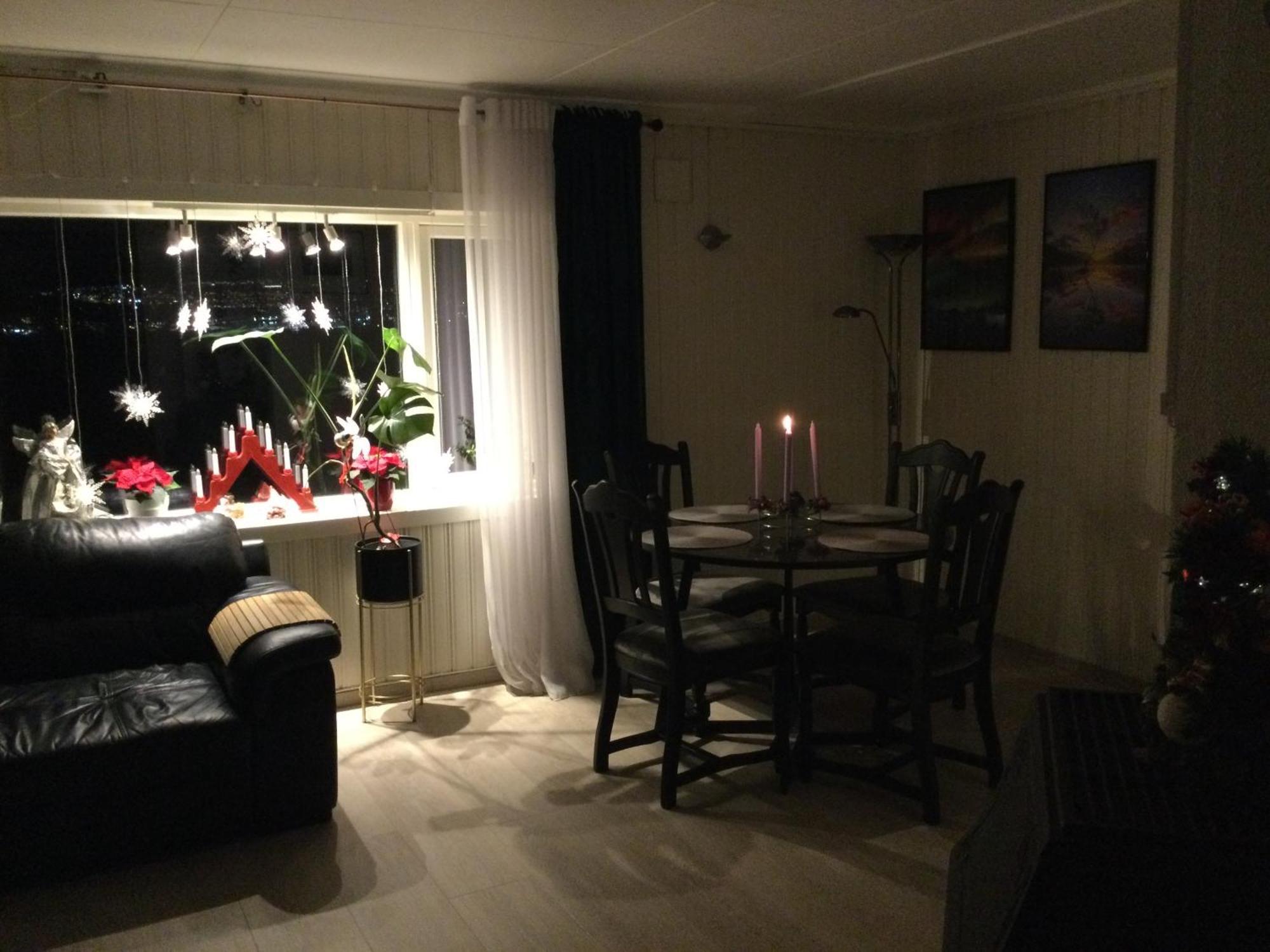 Leilighet Med Fantastisk Utsikt. Tromsø Esterno foto