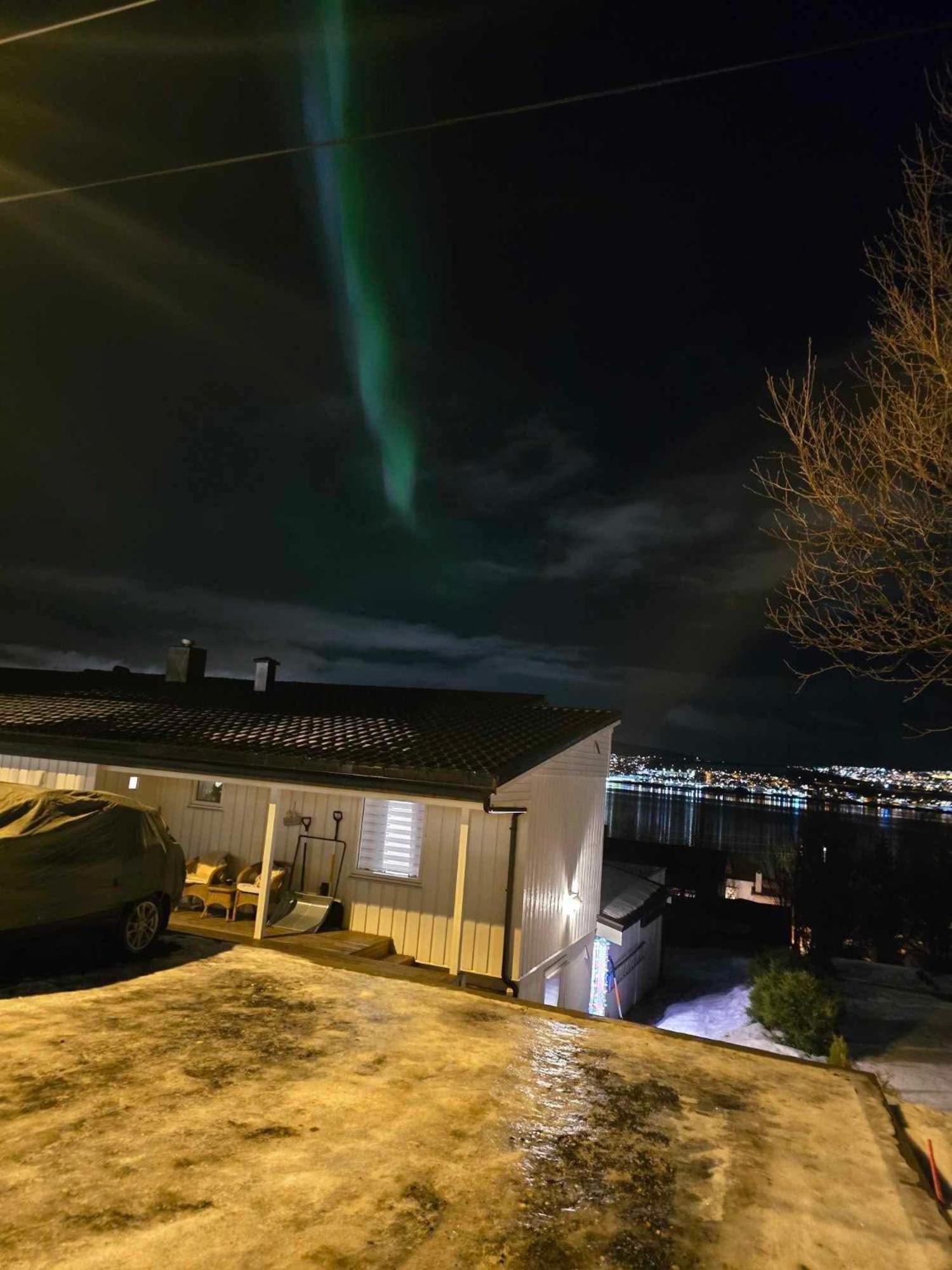 Leilighet Med Fantastisk Utsikt. Tromsø Esterno foto