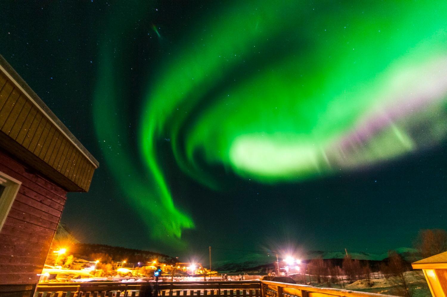 Leilighet Med Fantastisk Utsikt. Tromsø Esterno foto